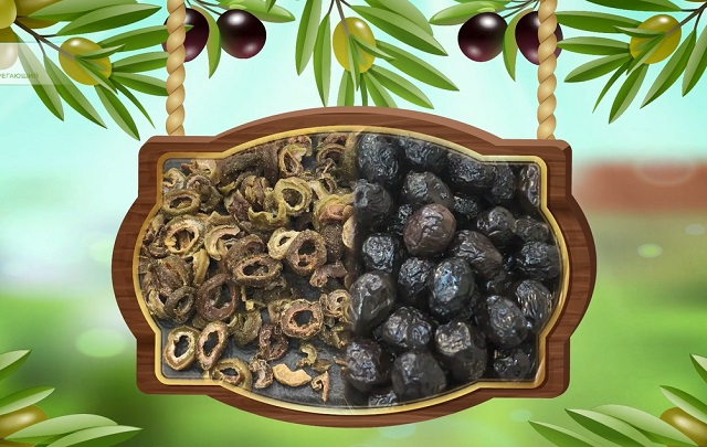 сушенные оливки